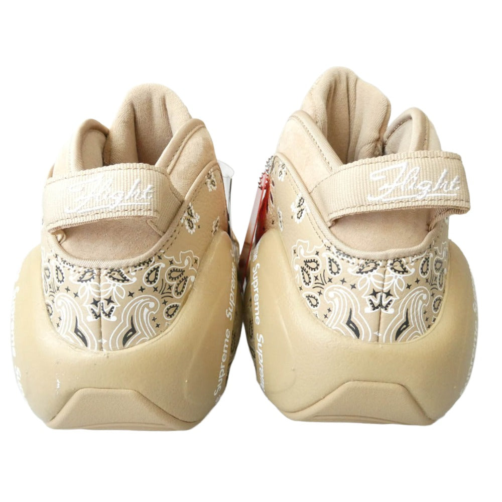 Supreme シュプリーム 22SS DJ8604-200 Air Zoom Flight 95 SP Hemp White エアズームフライト ヘンプ ホワイト スニーカー ブラウン系 28cm【新古品】【未使用】【中古】