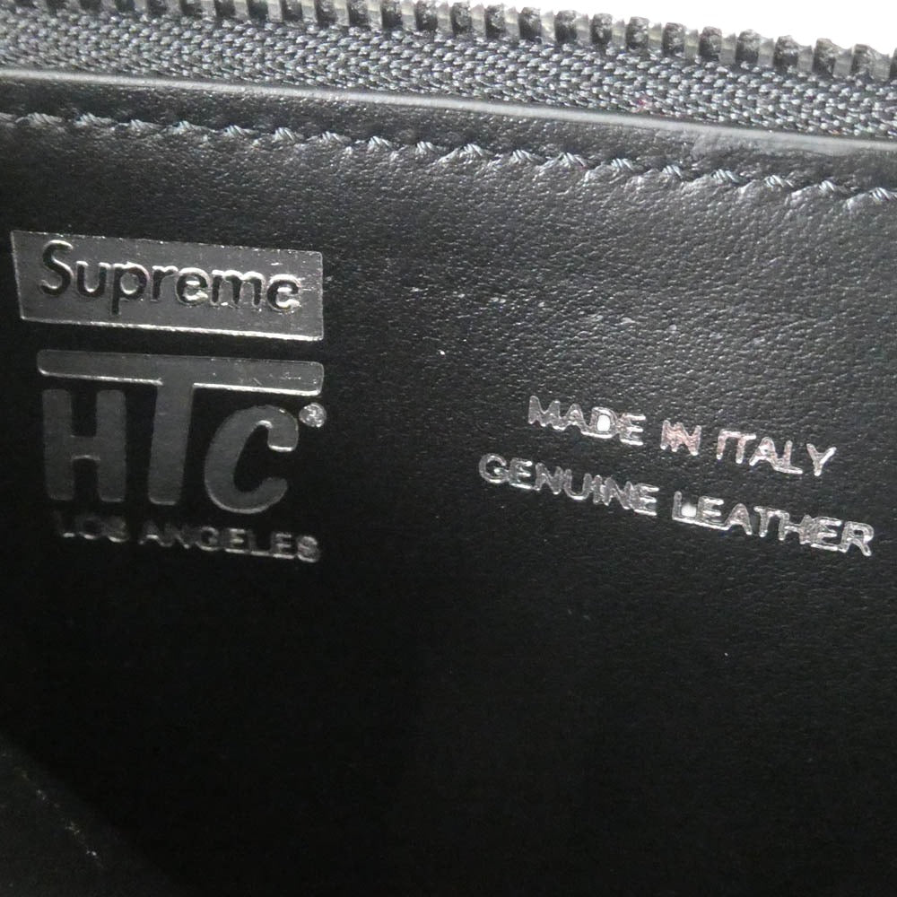 Supreme シュプリーム 23SS HTC Hollywood Trading Company Studded Wallet スタッズ レザー ショルダー ウォレット ブラック系 マルチカラー系【中古】