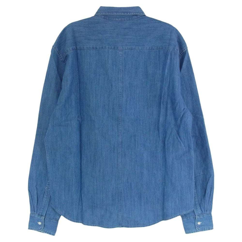 Frank&Eileen フランクアンドアイリーン 9920700025 LUKE FWD ルーク デニム 長袖シャツ インディゴブルー系 S【中古】