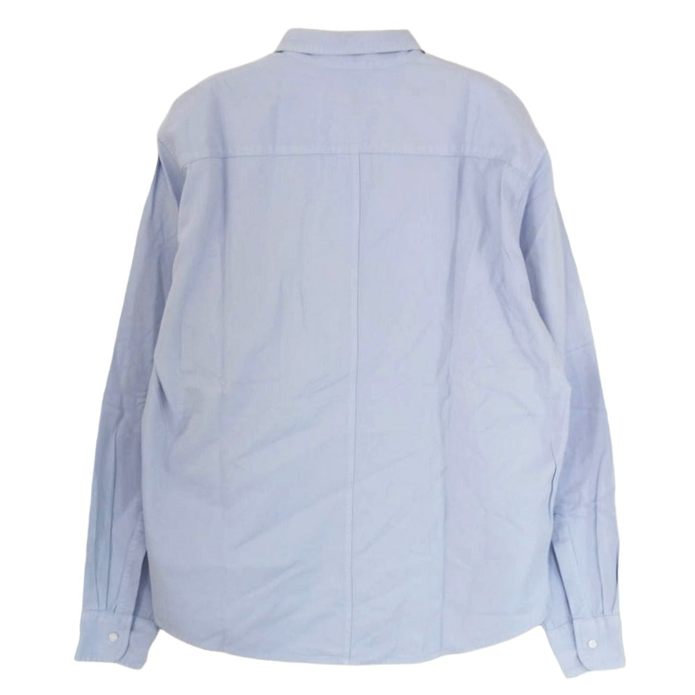 Frank&Eileen フランクアンドアイリーン 3520700146 Ron Herman別注 LUKE L/S SHIRT コットン 長袖シャツ ブルー系 M【中古】