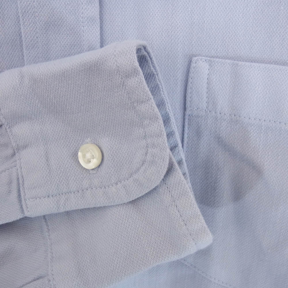 Frank&Eileen フランクアンドアイリーン 3520700146 Ron Herman別注 LUKE L/S SHIRT コットン 長袖シャツ ブルー系 M【中古】
