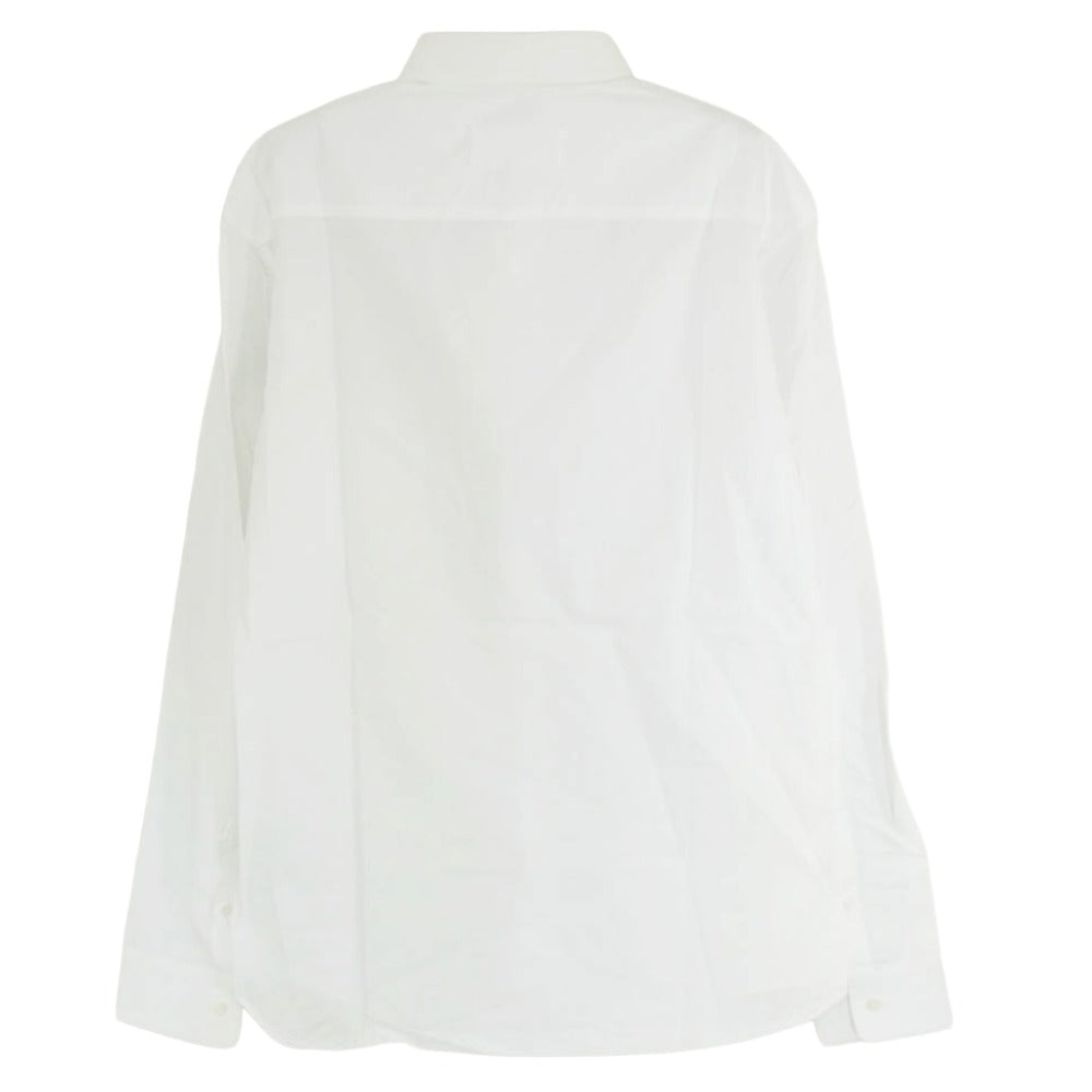 MAISON MARGIELA メゾンマルジェラ 18AW S50DL0359 S39545 10ライン コットン ポケット 長袖シャツ ホワイト系 39【中古】
