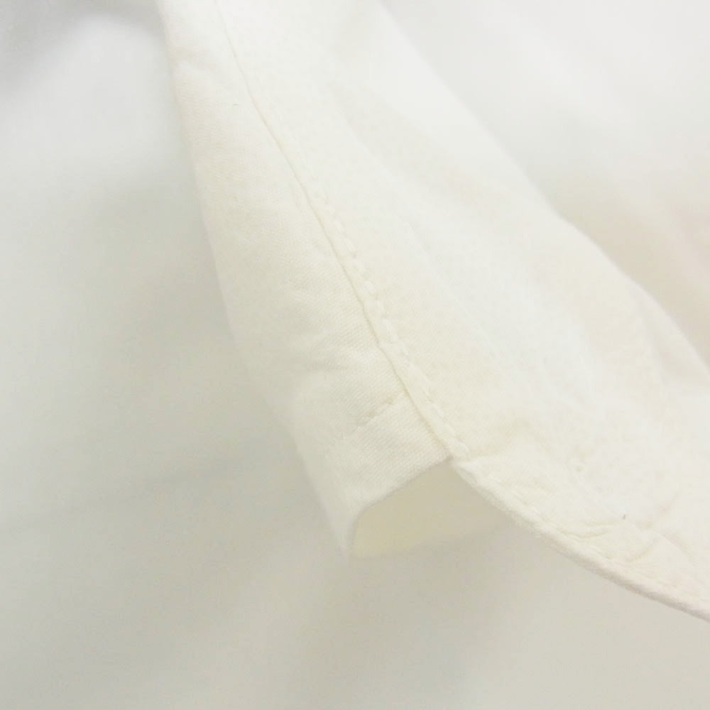 MAISON MARGIELA メゾンマルジェラ 18AW S50DL0359 S39545 10ライン コットン ポケット 長袖シャツ ホワイト系 39【中古】