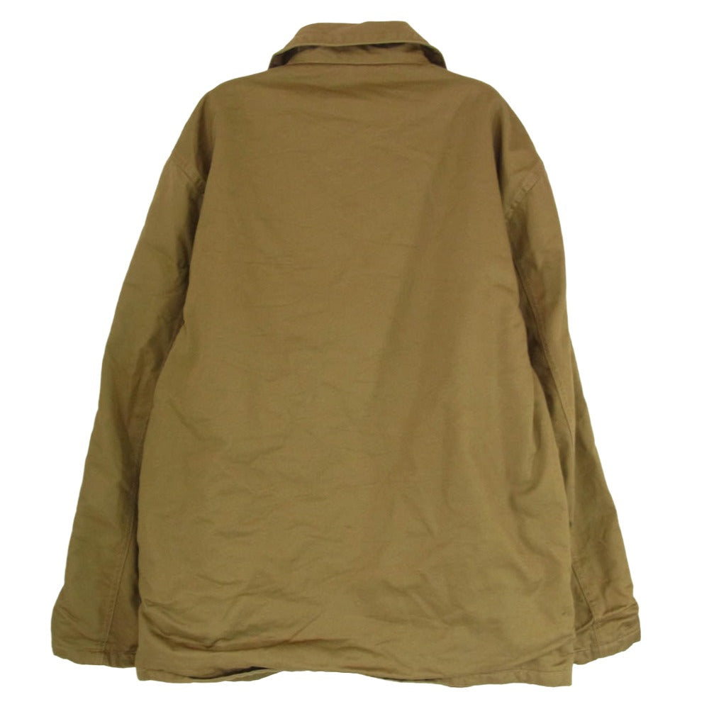 Buzz Rickson's バズリクソンズ BR15770 AVIATION ASSOCIATES ARMY WORKING JACKET TROY BLANKET LINED ブランケットライナー アーミー ワーク ジャケット カーキ系 40【中古】