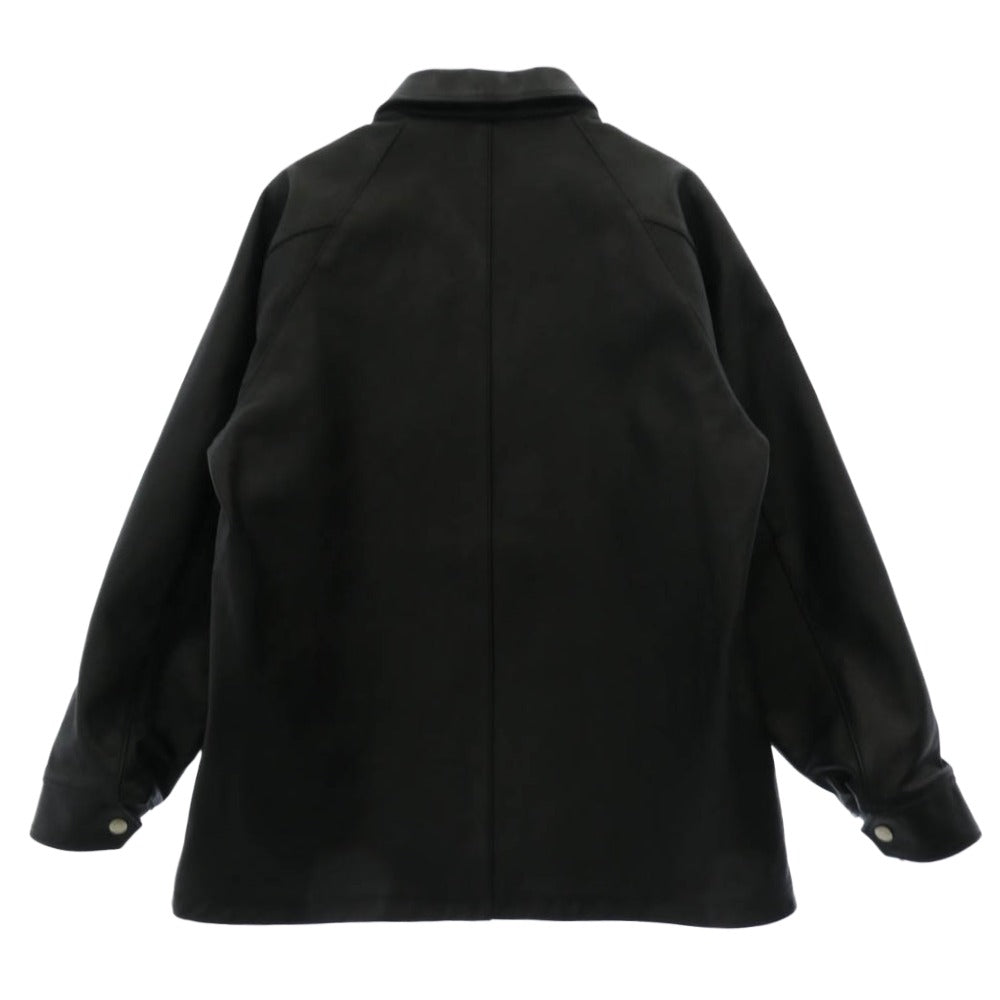 schott ショット 3121026 SHEEP COACH JKT シープスキン レザー コーチジャケット ブラック系 M【中古】