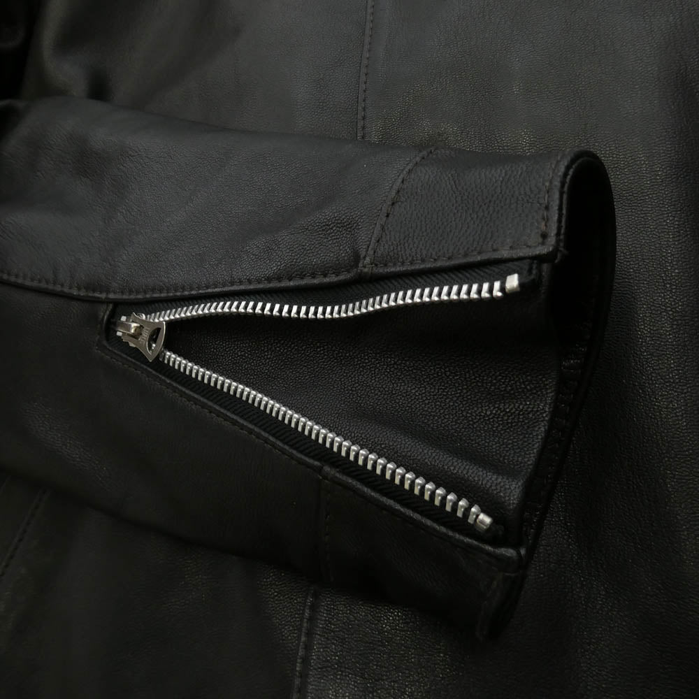 schott ショット 782-3250075 GOAT NEWBIE LEATHER JACKET ゴート ニュービー レザー ジャケット ブラック系 XL【中古】