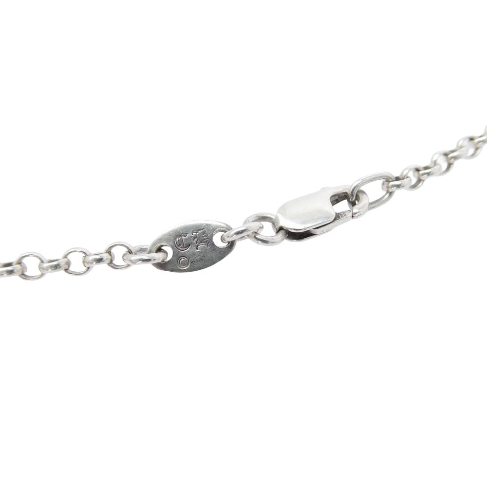 CHROME HEARTS クロムハーツ（原本無） NECKCHAIN 18inch 18インチ ロールチェーン ネックレス シルバー系【中古】