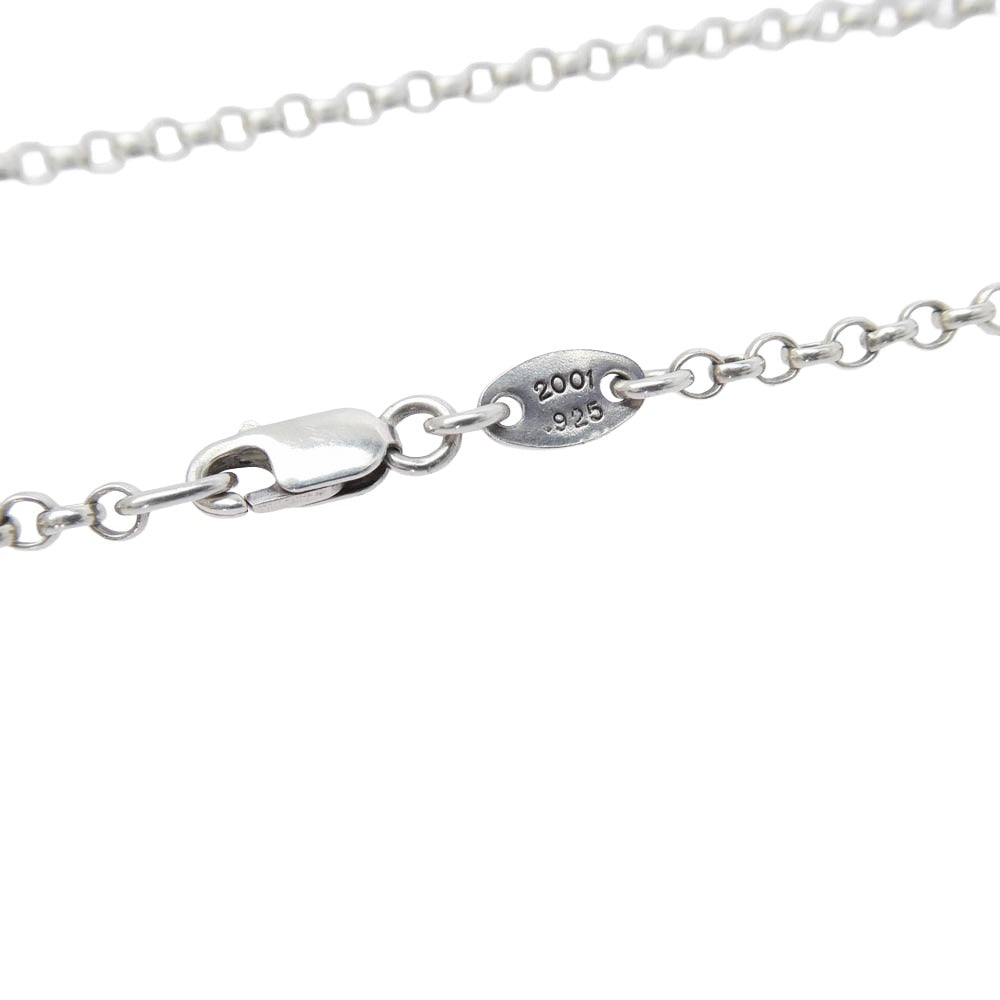CHROME HEARTS クロムハーツ（原本無） NECKCHAIN 18inch 18インチ ロールチェーン ネックレス シルバー系【中古】