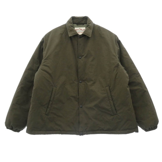 CALEE キャリー MILL CLOTH PADDED JACKET ミル クロス パデッド ジャケット カーキ系 XL【中古】