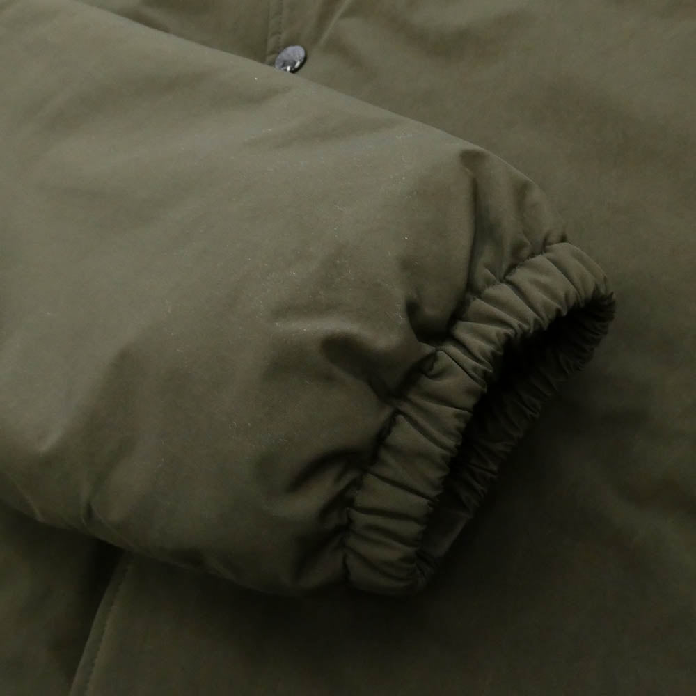 CALEE キャリー MILL CLOTH PADDED JACKET ミル クロス パデッド ジャケット カーキ系 XL【中古】