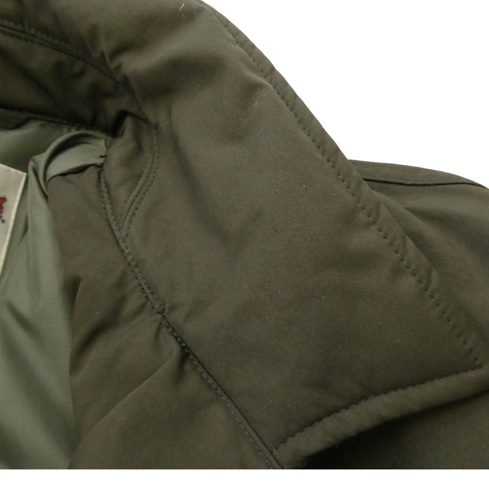 CALEE キャリー MILL CLOTH PADDED JACKET ミル クロス パデッド ジャケット カーキ系 XL【中古】