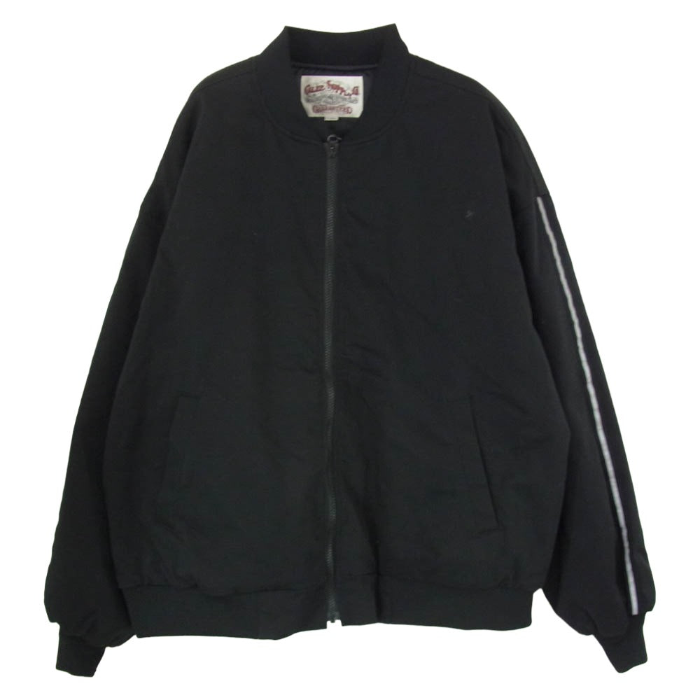 CALEE キャリー 24AW CL-24AW049 CHINO CLOTH REFLECTOR WIDE RIB JACKET チノ クロス リフレクター ワイド リブ ジャケット ブラック系 XL【美品】【中古】