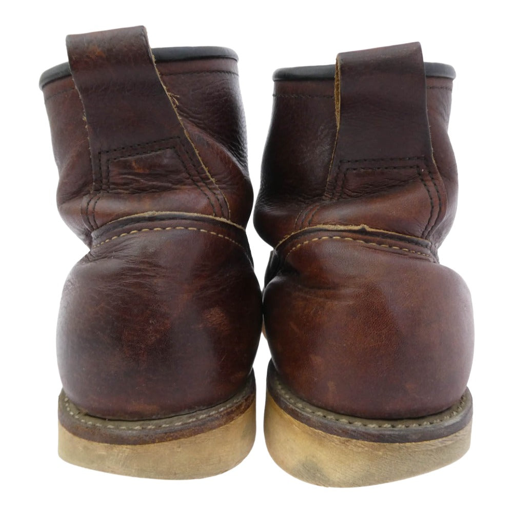 RED WING レッドウィング 2906 LINEMAN BOOTS ラインマン ブーツ ブラウン系 US8.5【中古】