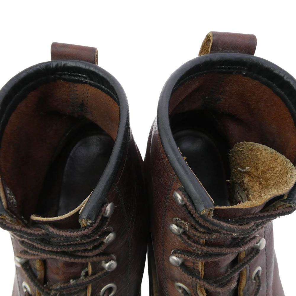 RED WING レッドウィング 2906 LINEMAN BOOTS ラインマン ブーツ ブラウン系 US8.5【中古】