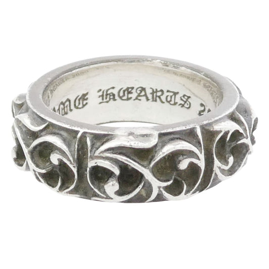 CHROME HEARTS クロムハーツ（原本無） ETRNITY VINE BAND エタニティ ヴァイン バンド リング シルバー シルバー系 約15.5号【中古】