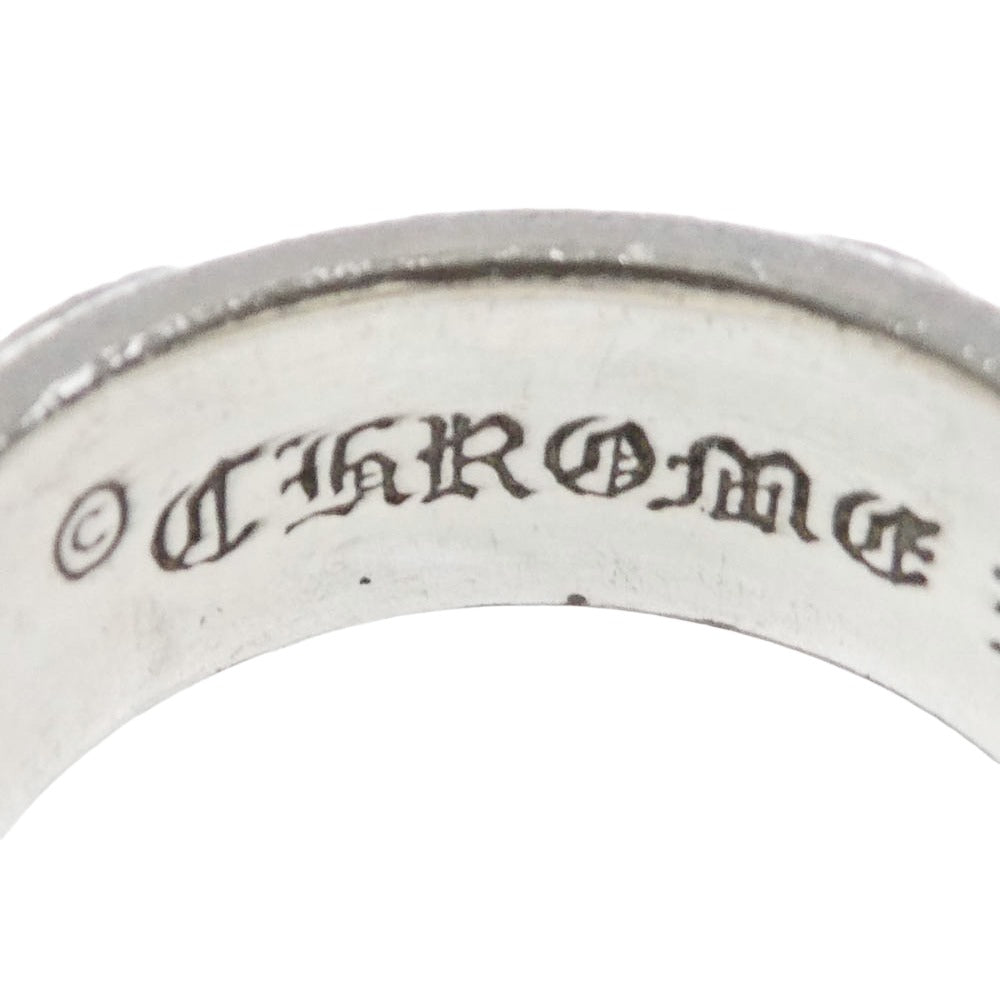 CHROME HEARTS クロムハーツ（原本無） ETRNITY VINE BAND エタニティ ヴァイン バンド リング シルバー シルバー系 約15.5号【中古】