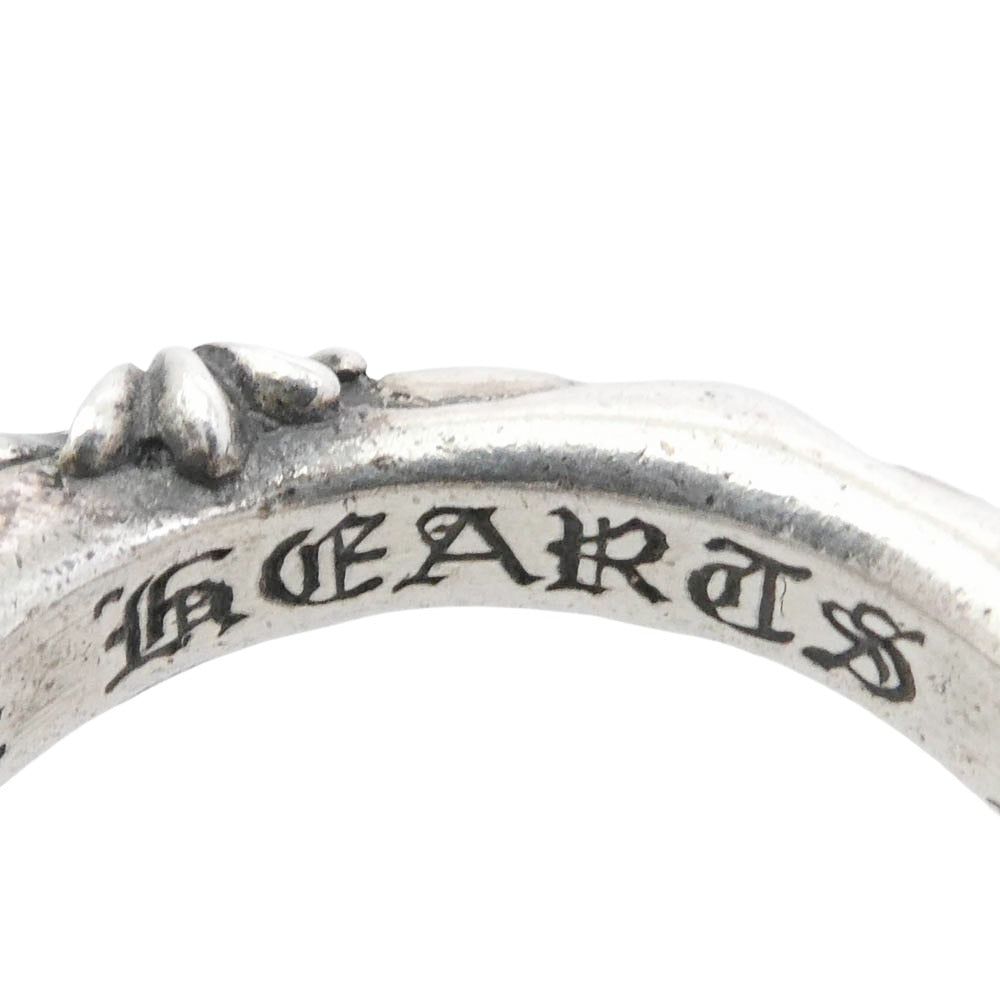 CHROME HEARTS クロムハーツ（原本無） EWLP SBT アイウェアループ SBTバンド Wレザー ブレード シルバー ネックレス ブラック系 シルバー系【中古】