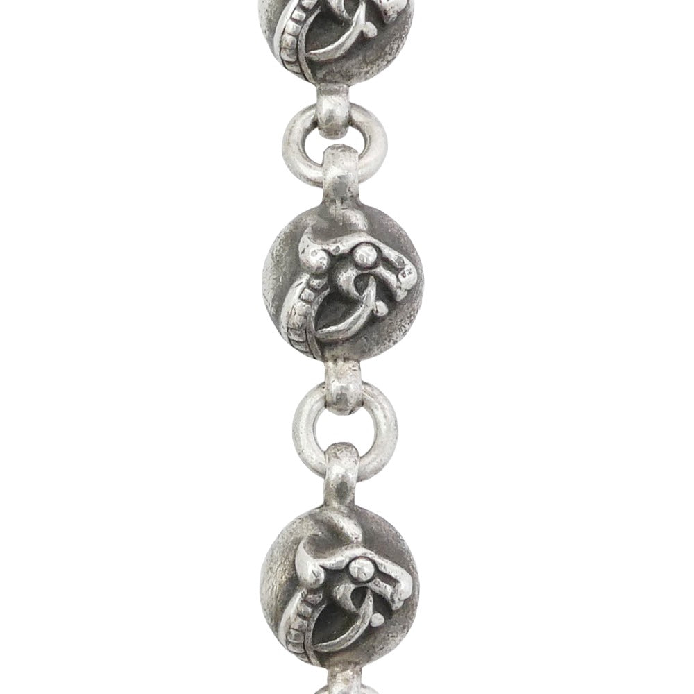 CHROME HEARTS クロムハーツ（原本無） CELTIC ROLLER&No5 DGGR ケルティックローラー ケルティックボール ダガー キーチェーン シルバー系【中古】