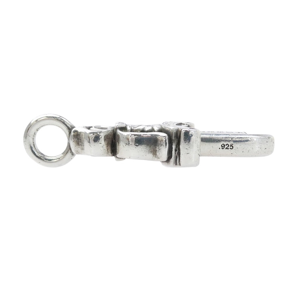 CHROME HEARTS クロムハーツ（原本無） DOUBLE DAGGER ダブルダガー ペンダント シルバー ネックレス トップ シルバー系【中古】