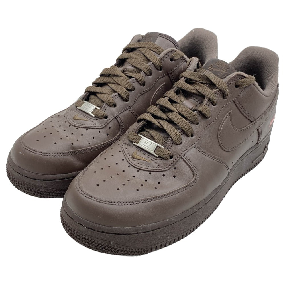 Supreme シュプリーム CU9225-200 Nike ナイキ Air Force 1 Low Baroque Brown エアフォース1 ローカットスニーカー ブラウン系 27cm【中古】