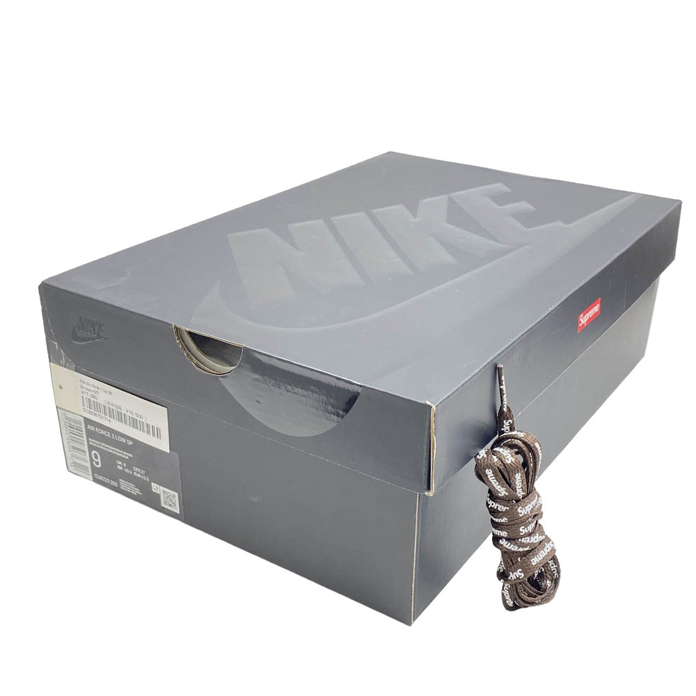 Supreme シュプリーム CU9225-200 Nike ナイキ Air Force 1 Low Baroque Brown エアフォース1 ローカットスニーカー ブラウン系 27cm【中古】