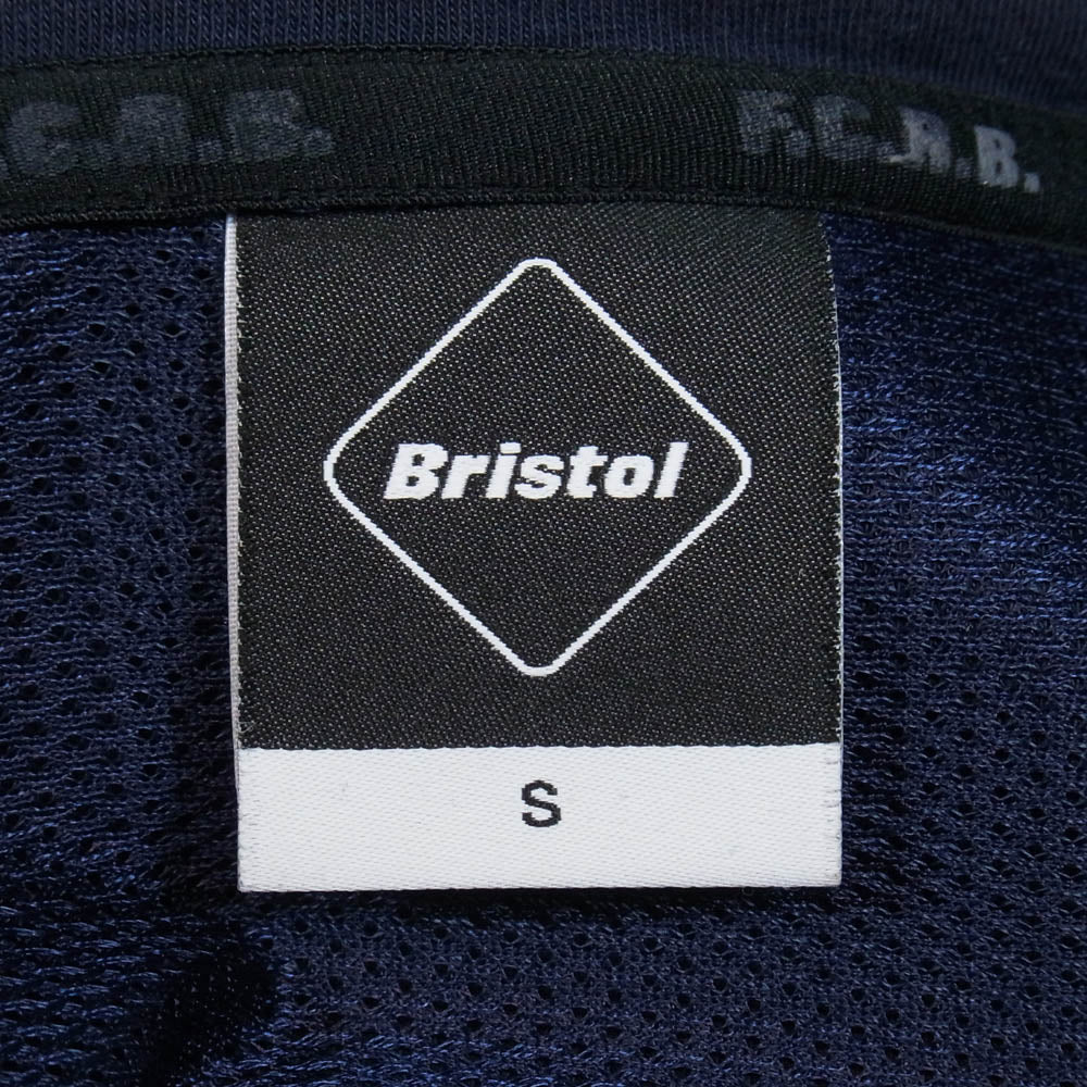 F.C.R.B. エフシーアールビー 21AW FCRB-212061 VENTILATION HOODIE ベンチレーション ジップアップ フーディー パーカー ブルゾン ブルー系 S【中古】