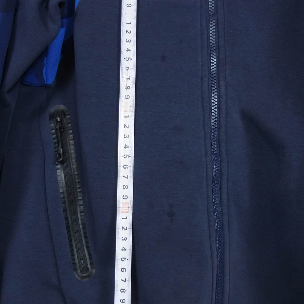 F.C.R.B. エフシーアールビー 21AW FCRB-212061 VENTILATION HOODIE ベンチレーション ジップアップ フーディー パーカー ブルゾン ブルー系 S【中古】