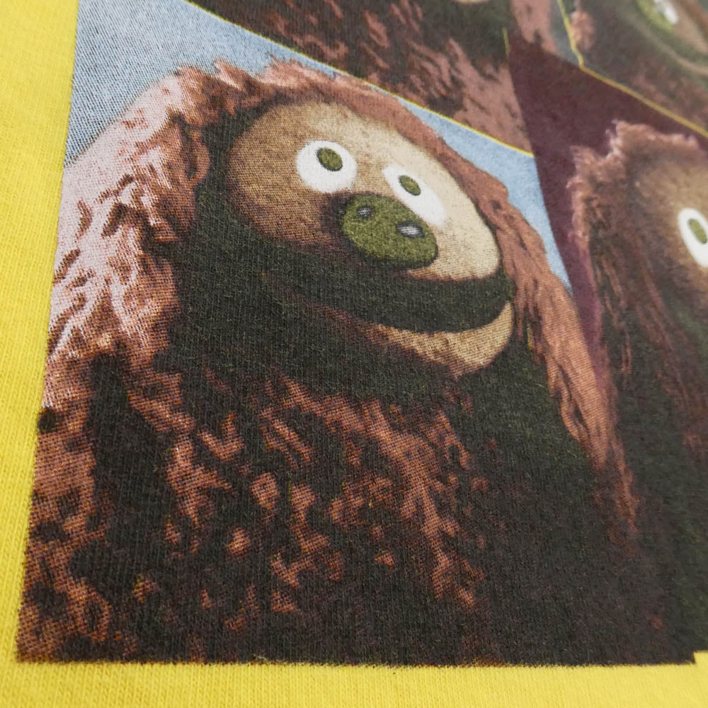 Supreme シュプリーム 24SS rowlf tee ロルフ プリント Tシャツ イエロー系 L【極上美品】【中古】