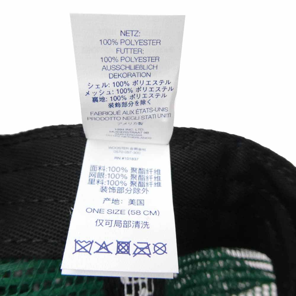 Supreme シュプリーム 25AW Number (N)ine Mickey Mouse Mesh Back 5-Panel ナンバーナイン ミッキーマウス メッシュ キャップ グリーン系 Free【新古品】【未使用】【中古】