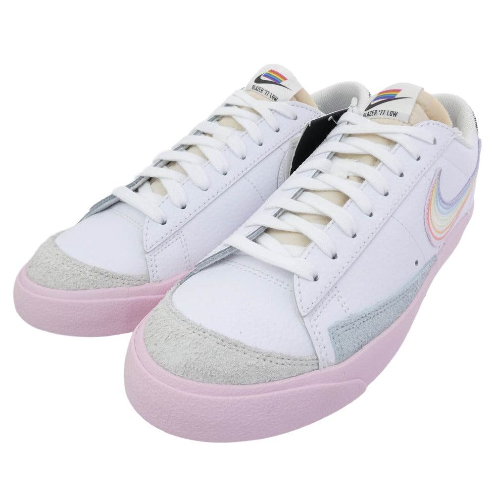 NIKE ナイキ DD3034-100 BLAZER LOW BE TRUE ブレーザー ロー スニーカー ホワイト系 27cm【美品】【中古】
