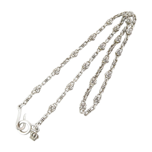 Justin Davis ジャスティンデイビス SNJ210 BOHEMIAN ボヘミアン チェーン ネックレス 40cm シルバー系【中古】