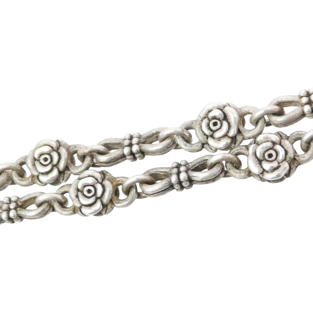 Justin Davis ジャスティンデイビス SNJ210 BOHEMIAN ボヘミアン チェーン ネックレス 40cm シルバー系【中古】