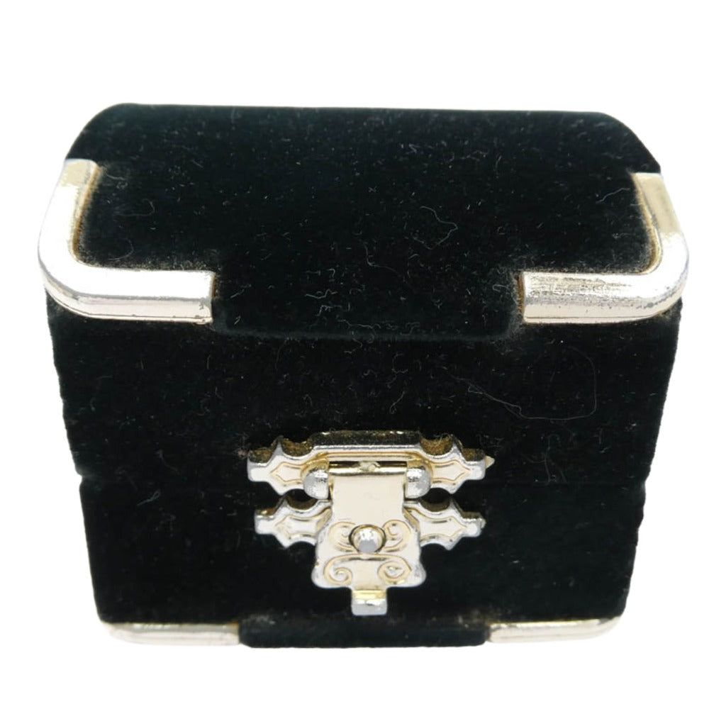 Justin Davis ジャスティンデイビス SRJ100 EMINEM エミネム オニキス クロス ダイヤモンド リング シルバー系 13号【中古】