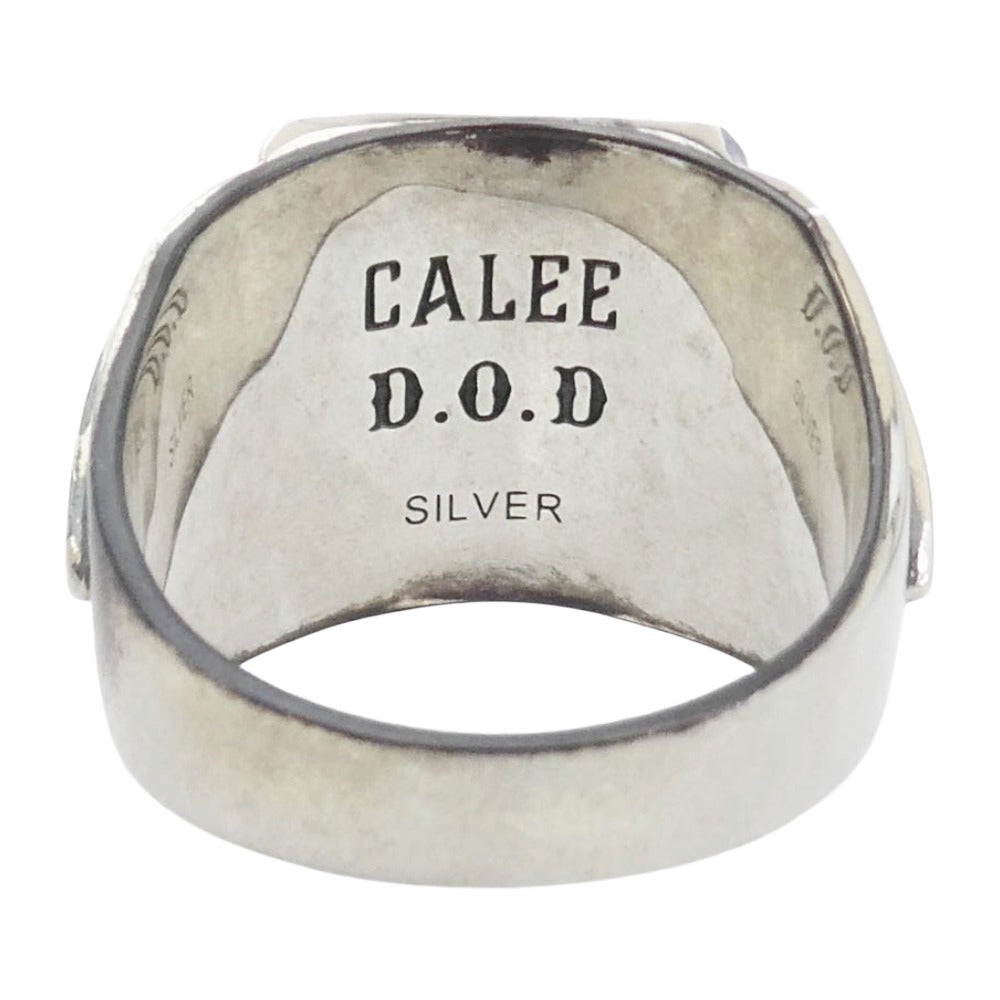 CALEE キャリー CL-25SS003DOD ×DOD MEXICAN TASTE JAPANESE FUKU PINKY RING 福 メキシカン ピンキー リング シルバー系 約23号【中古】
