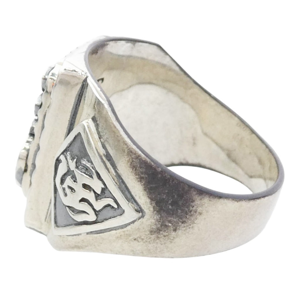 CALEE キャリー CL-25SS003DOD ×DOD MEXICAN TASTE JAPANESE FUKU PINKY RING 福 メキシカン ピンキー リング シルバー系 約23号【中古】