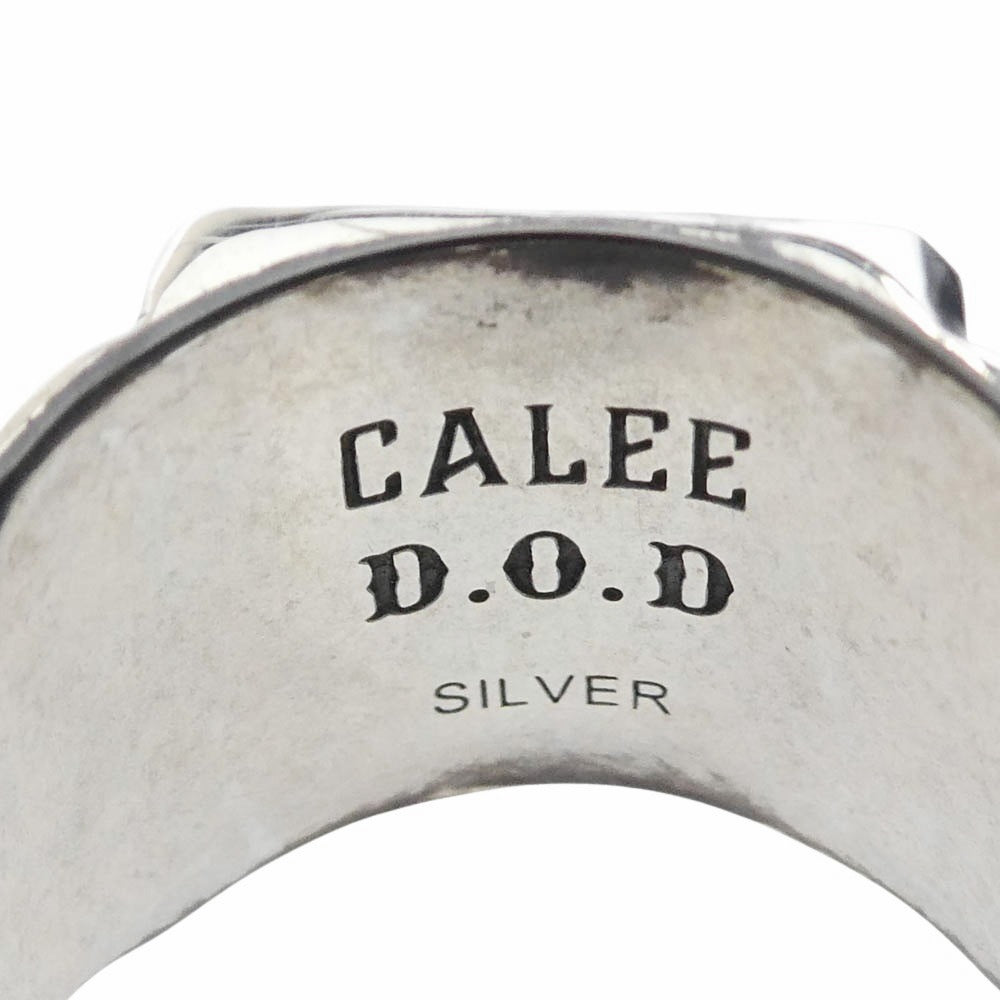 CALEE キャリー CL-25SS003DOD ×DOD MEXICAN TASTE JAPANESE FUKU PINKY RING 福 メキシカン ピンキー リング シルバー系 約23号【中古】