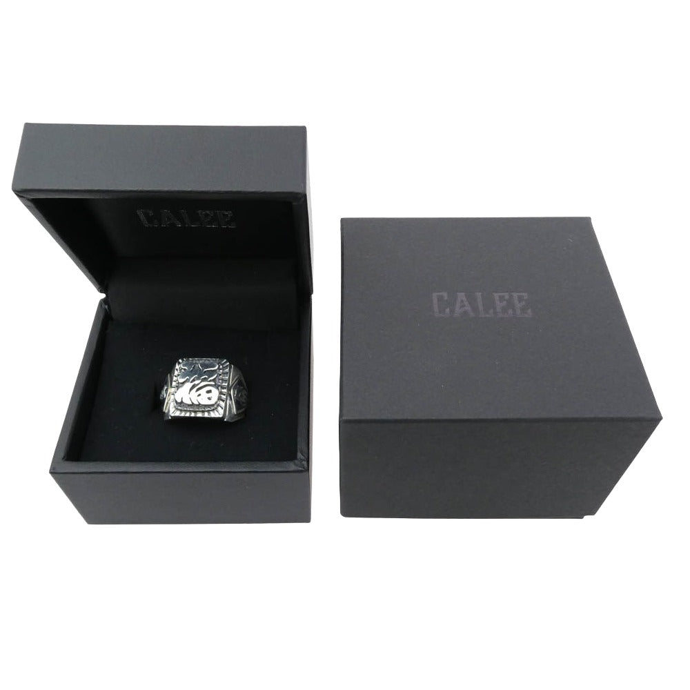 CALEE キャリー CL-25SS003DOD ×DOD MEXICAN TASTE JAPANESE FUKU PINKY RING 福 メキシカン ピンキー リング シルバー系 約23号【中古】