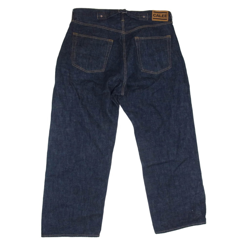 CALEE キャリー 26SS CL-26SS011 VINTAGE REPRODUCT DENIM PANTS ヴィンテージ リプロダクト デニム パンツ インディゴブルー系 36【中古】