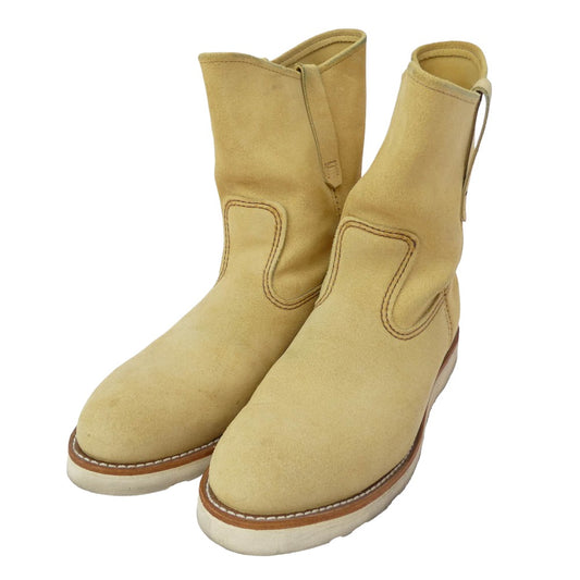 RED WING レッドウィング 8168 PECOS BOOTS ペコス ブーツ ベージュ系 US9.5【中古】