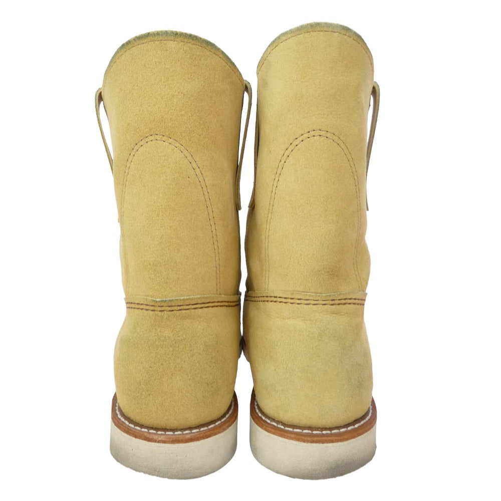 RED WING レッドウィング 8168 PECOS BOOTS ペコス ブーツ ベージュ系 US9.5【中古】