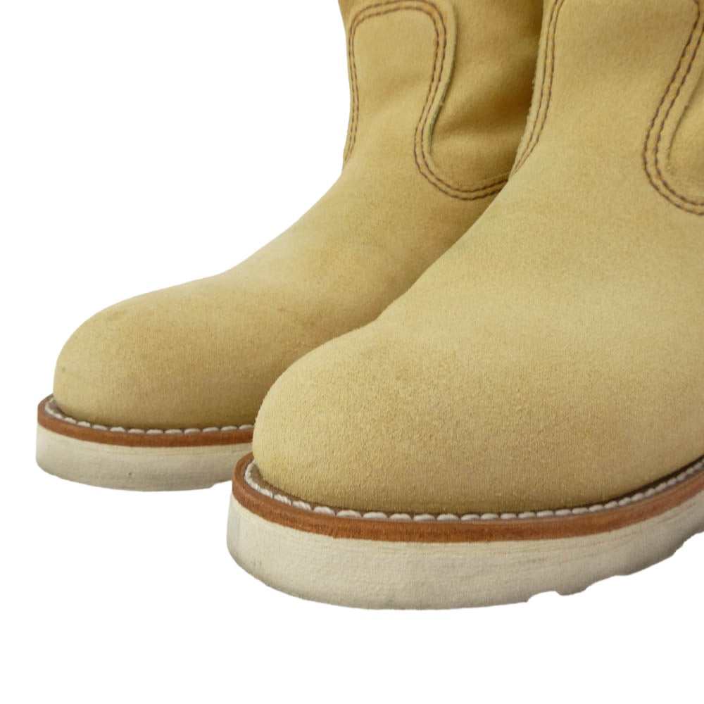 RED WING レッドウィング 8168 PECOS BOOTS ペコス ブーツ ベージュ系 US9.5【中古】