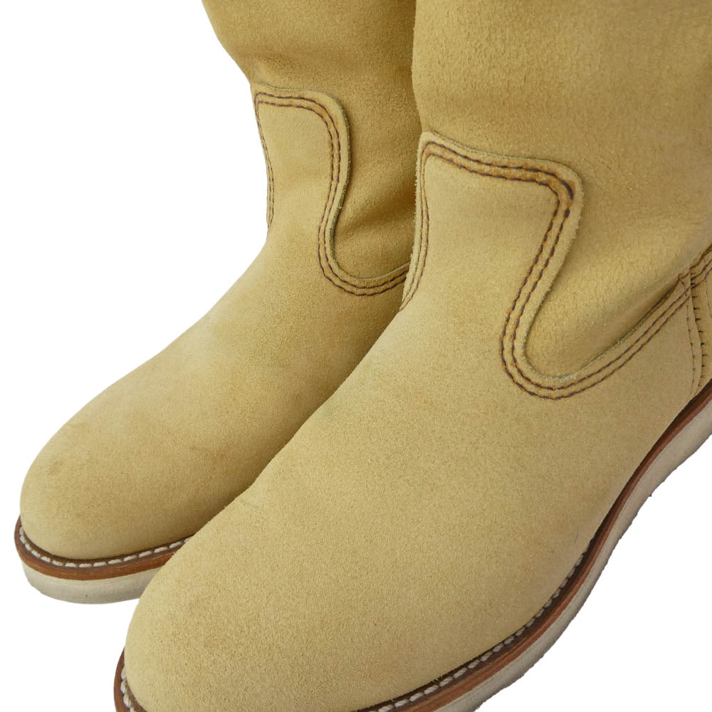 RED WING レッドウィング 8168 PECOS BOOTS ペコス ブーツ ベージュ系 US9.5【中古】