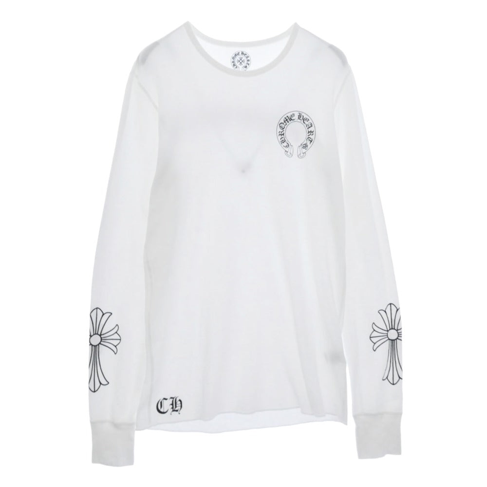 CHROME HEARTS クロムハーツ（原本無） Multi Color Horseshoe L/S Tee