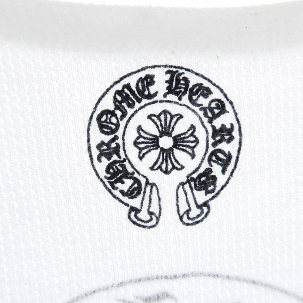 CHROME HEARTS クロムハーツ（原本無） ホースシュー CHプラス サーマル ロングスリーブ 長袖 カットソー ホワイト系 M【中古】