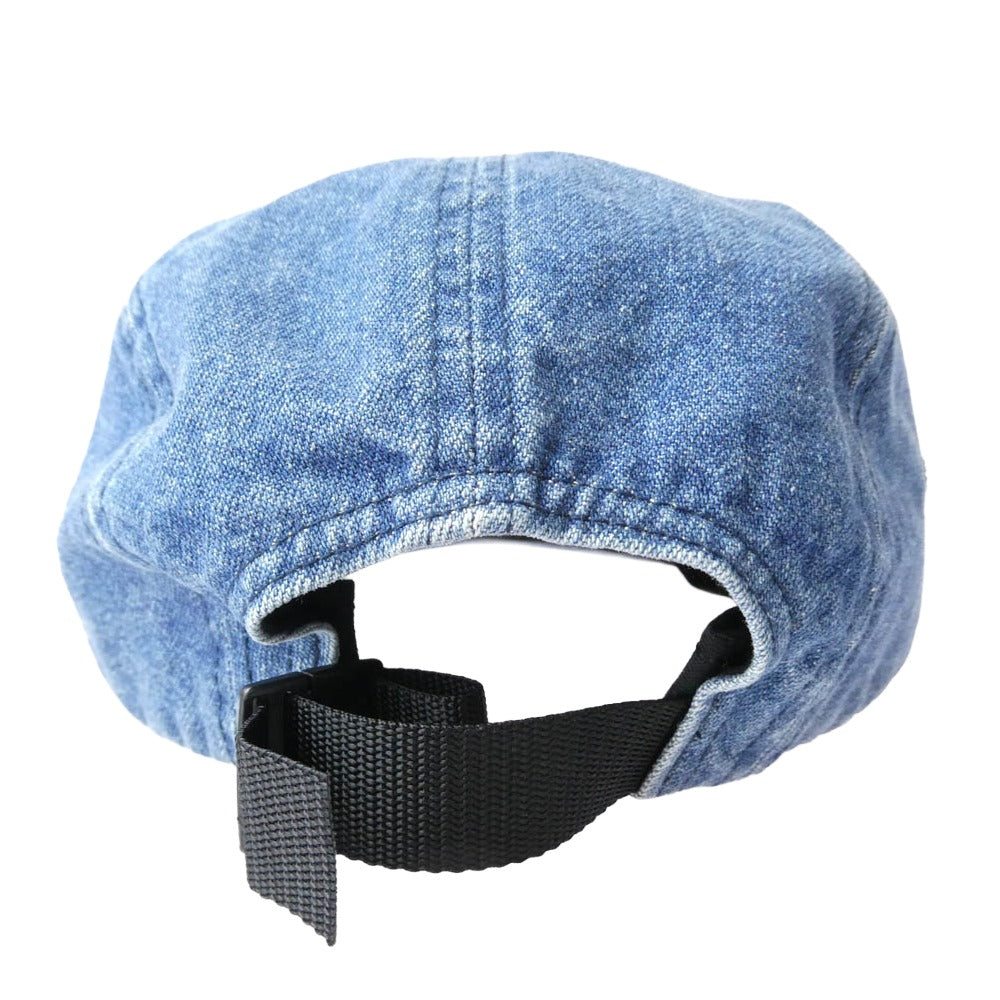 Supreme シュプリーム Denim Camp Cap ボックスロゴ インディゴ デニム