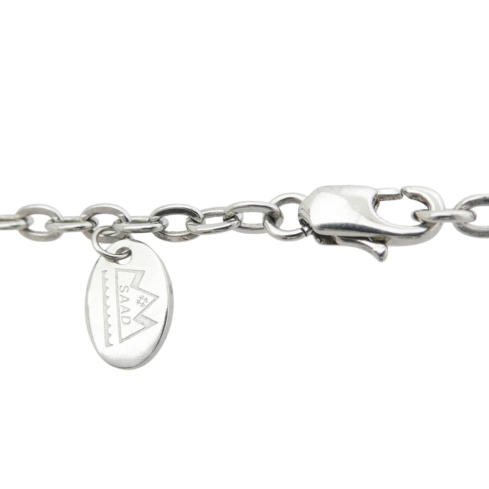 SAAD サード S.STEEL チェーン ネックレス シルバー系【中古】