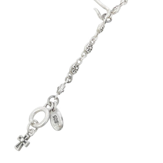 Justin Davis ジャスティンデイビス SNJ125 Tiny Cross Chain タイニークロス チェーン 45cm シルバー系【中古】