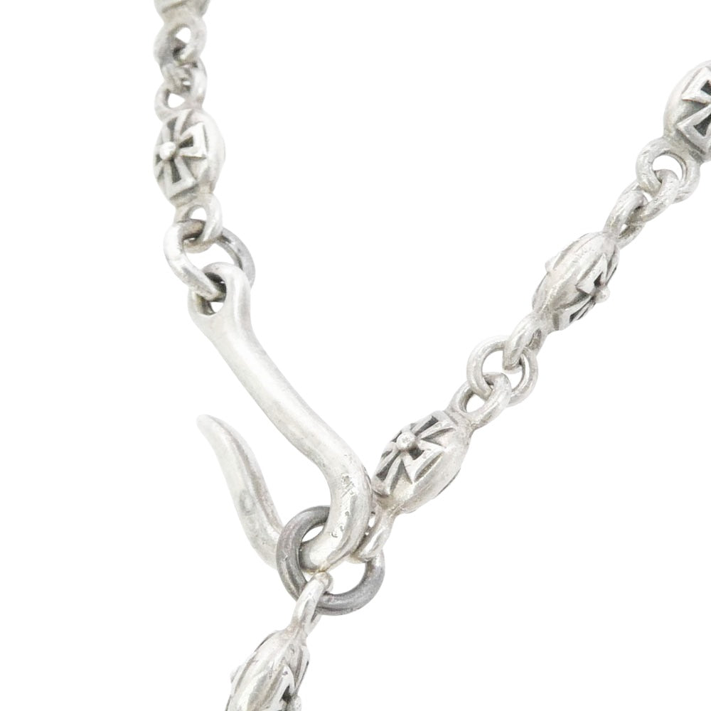 Justin Davis ジャスティンデイビス SNJ125 Tiny Cross Chain タイニークロス チェーン 45cm シルバー系【中古】