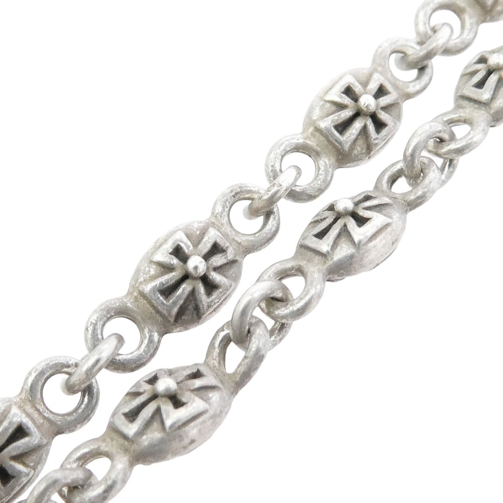 Justin Davis ジャスティンデイビス SNJ125 Tiny Cross Chain タイニークロス チェーン 45cm シルバー系【中古】