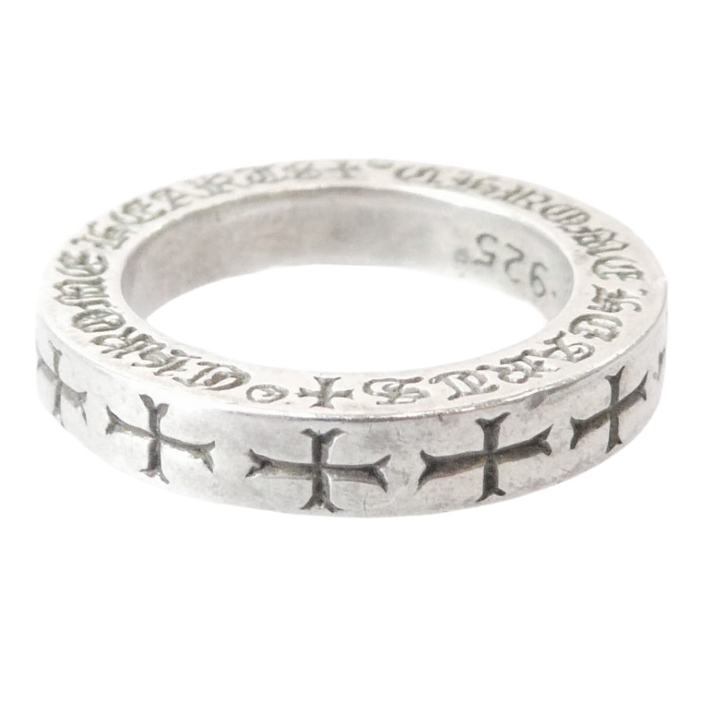 CHROME HEARTS クロムハーツ（原本無） 3mm SPACER FUCKYOU 3mmスペーサーファックユー シルバーリング シルバー系 約4.5号【中古】